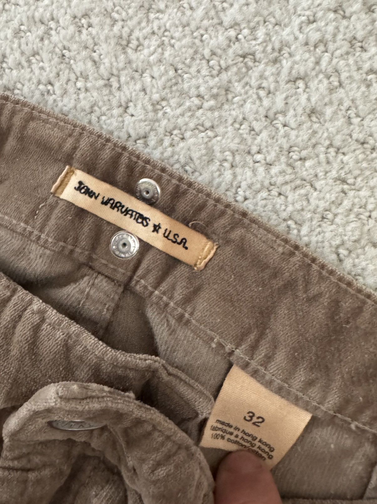 John Varvatos Vintage John Vavartos Corduroy Pants Size US 32 / EU 48 - 4 Thumbnail