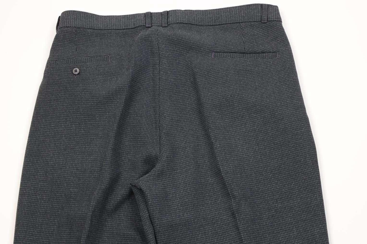 Vintage Vintage 90s Streetwear Gabardine Wool Wide Leg Pants Size US 36 / EU 52 - 12 Thumbnail