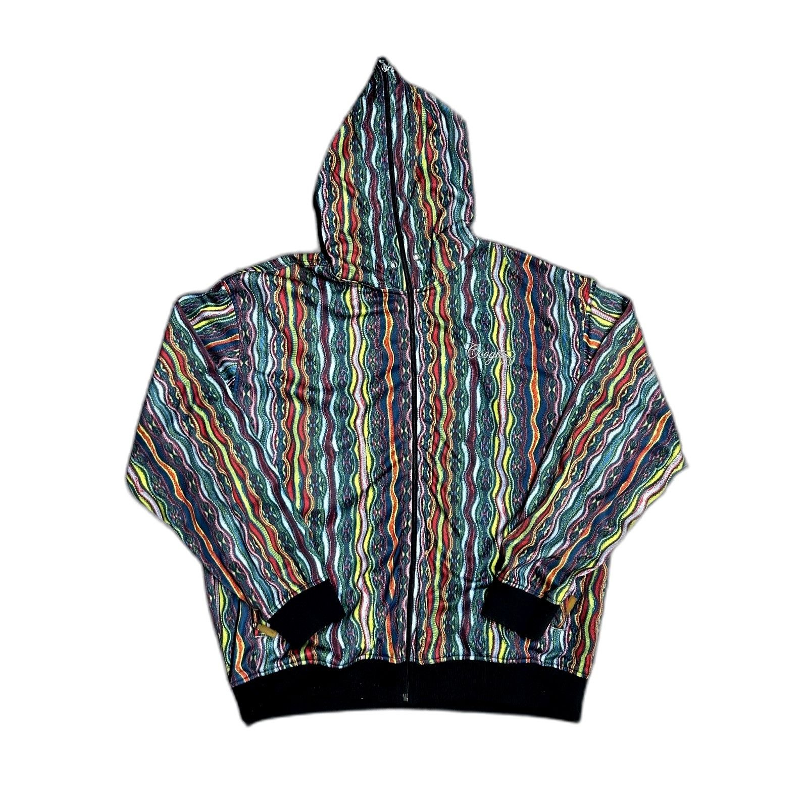 Coogi COOGI Longreef Zip Hoodie Streetwear Urban Multicolor XXL Fl Size US XXL / EU 58 / 5 - 1 Thumbnail