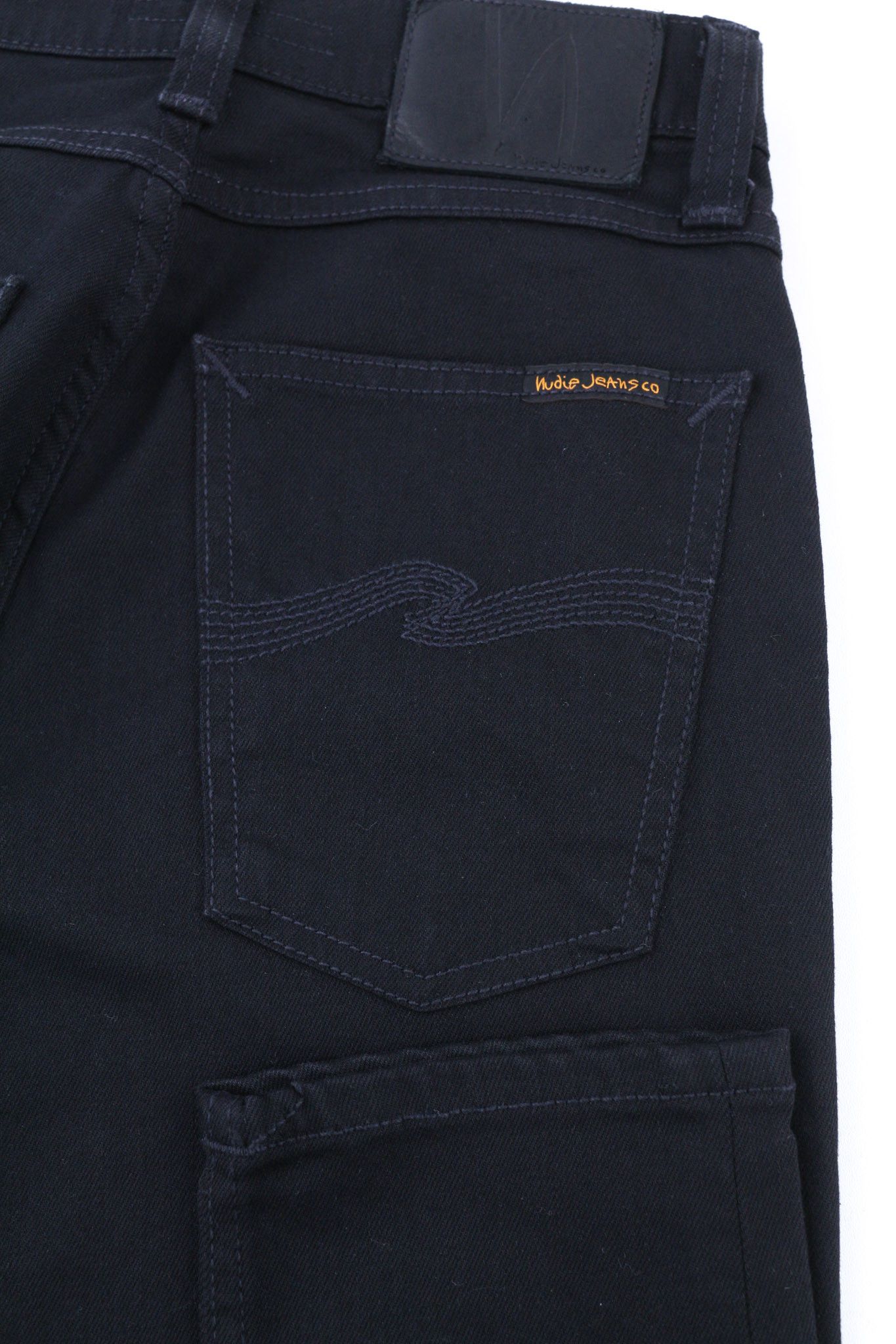 Nudie Jeans PIPE LED W28/L32 Clean Slate Organic Cotton Jeans 80460 Size US 28 / EU 44 - 5 Thumbnail