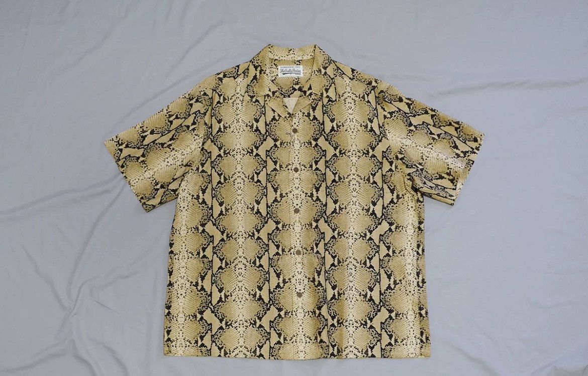 Wacko Maria wacko maria python shortsleeved shirt - DMC Size US XL / EU 56 / 4 - 1 Thumbnail