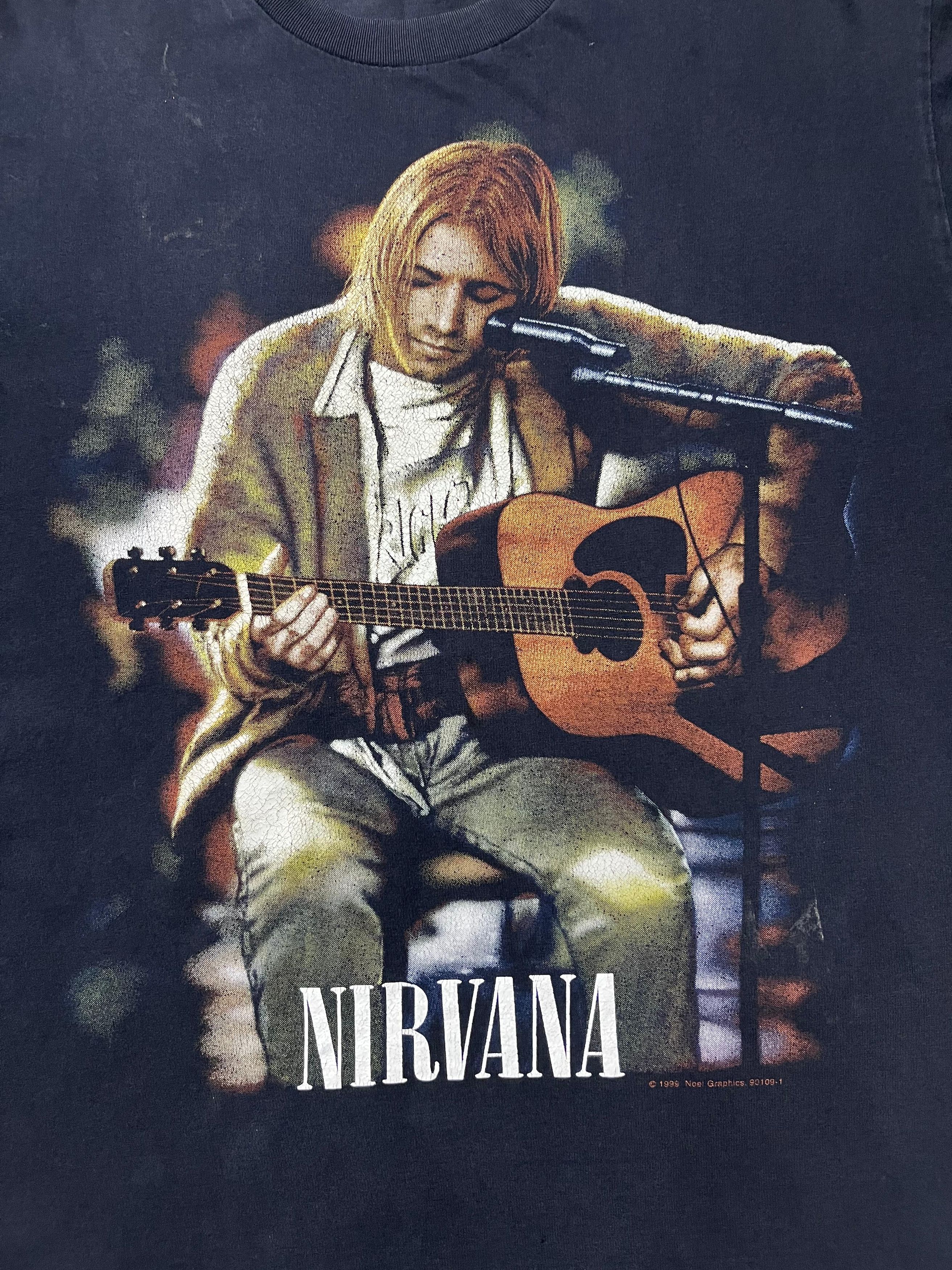 Nirvana VIntage 90s Nirvana Size US XL / EU 56 / 4 - 3 Thumbnail