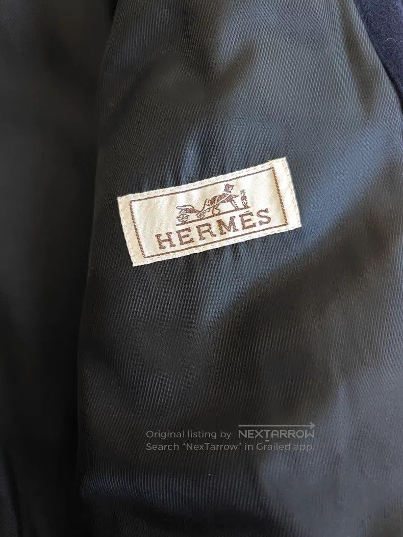 Hermes Hermes Men's cashmere down jacket with 100% cashmere shell Size US XL / EU 56 / 4 - 4 Thumbnail