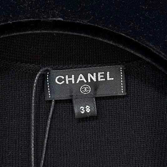 Chanel Chanel Embroidered pattern silver buckle cardigan jacket 25 Size XS / US 0-2 / IT 36-38 - 4 Thumbnail
