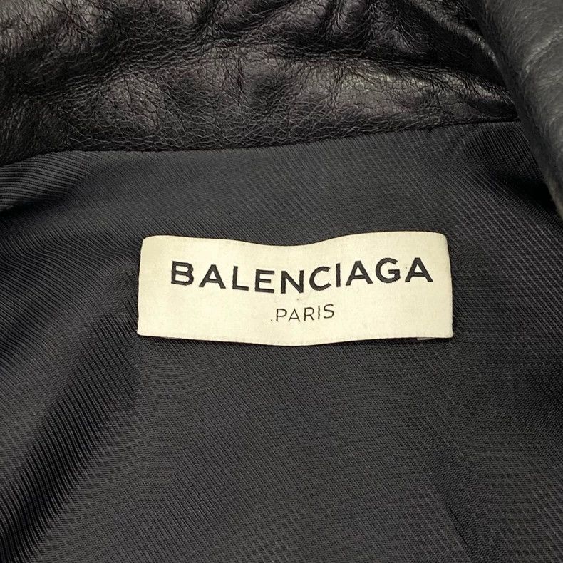 Balenciaga Balenciaga size 34 Classic diagonal wide-sleeved motorcycl Size XS / US 0-2 / IT 36-38 - 3 Thumbnail