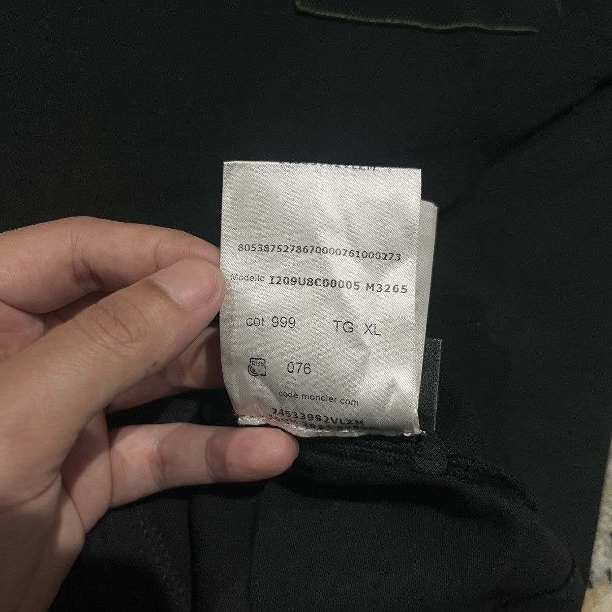Fragment Design × Moncler Moncler Frgmt Hiroshi Fujiwara T Shirt Front and Back Print Size US XL / EU 56 / 4 - 10 Thumbnail