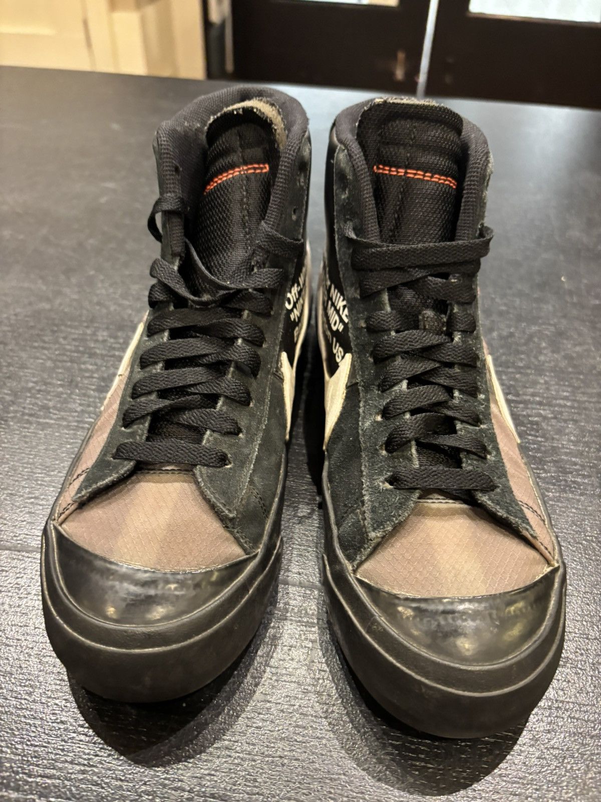 Nike Nike X Off White Blazer Mid ‘Grim Reaper’ Size US 7.5 / EU 40-41 - 4 Thumbnail