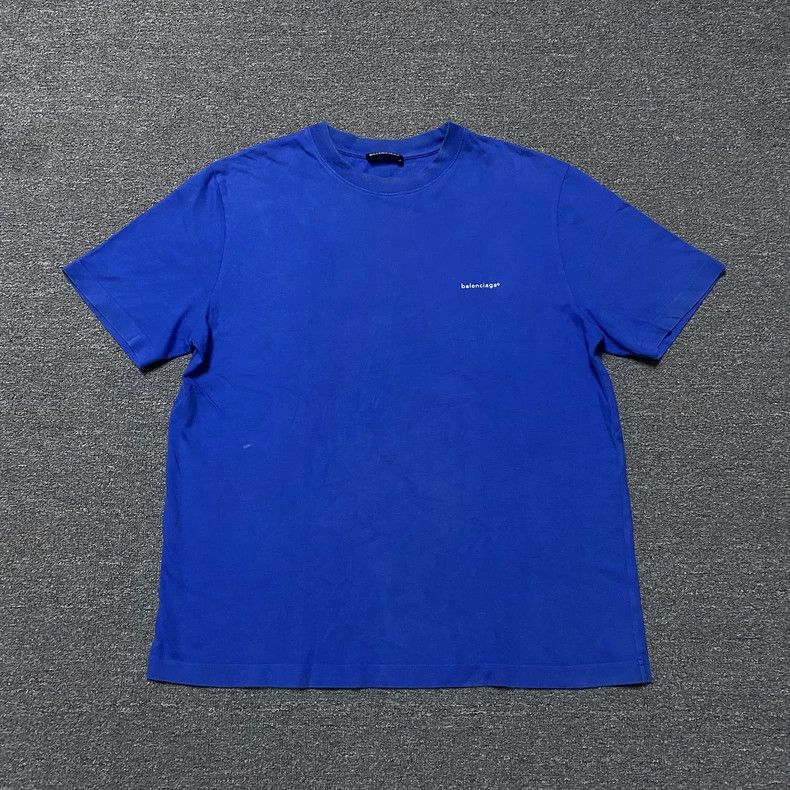 Balenciaga Balenciaga Logo Short Sleeve Size US XXL / EU 58 / 5 - 1 Thumbnail
