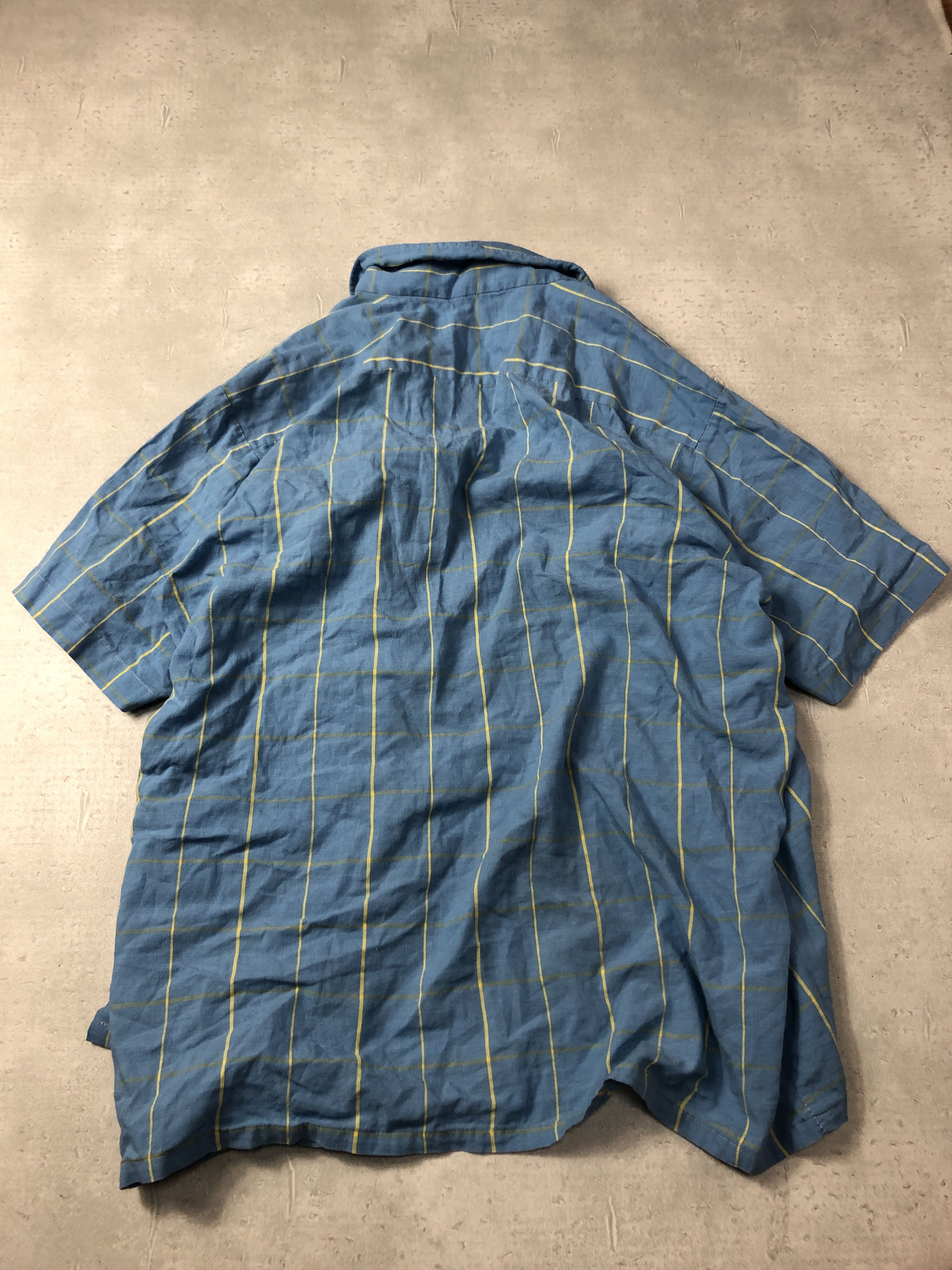 Vintage Vintage check camp collar shirt 11-4-51 102 Size US M / EU 48-50 / 2 - 2 Thumbnail