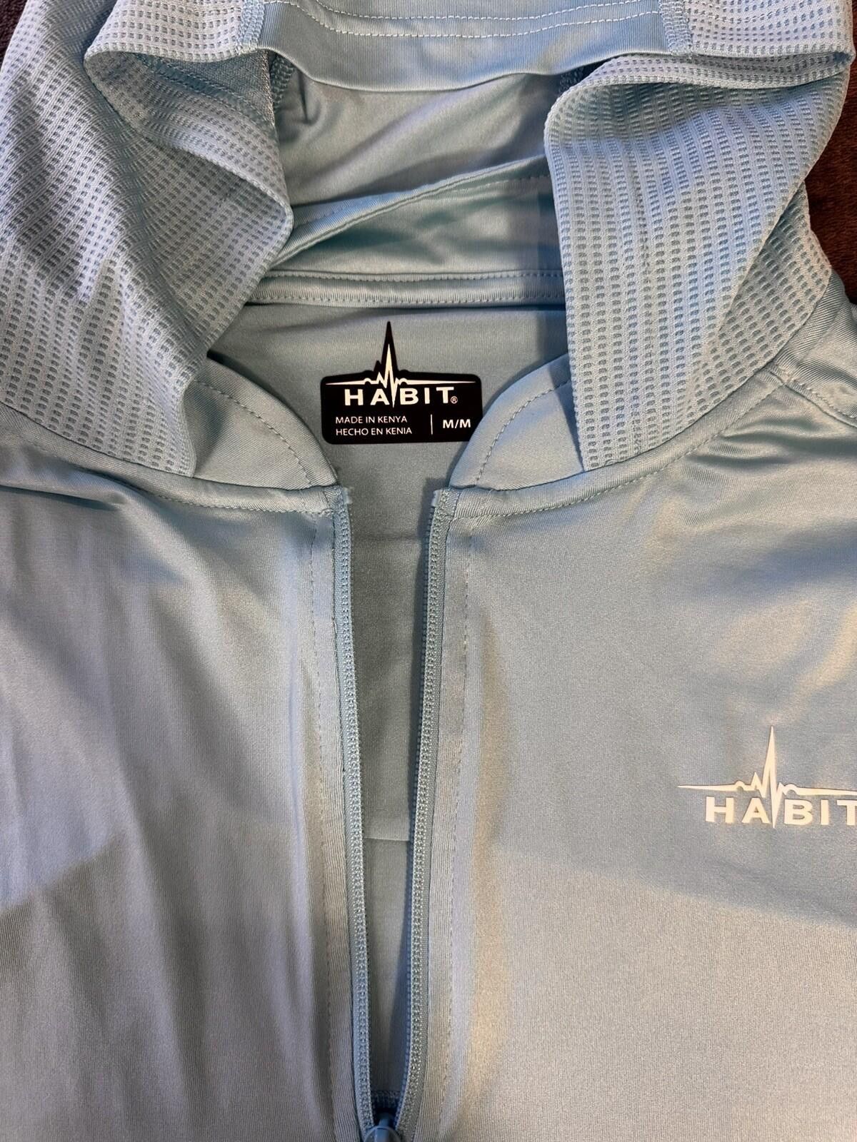 Habitat HABIT 40+ SPF Performance Pullover Long Sleeve Hoodie Sz M Size US M / EU 48-50 / 2 - 4 Thumbnail