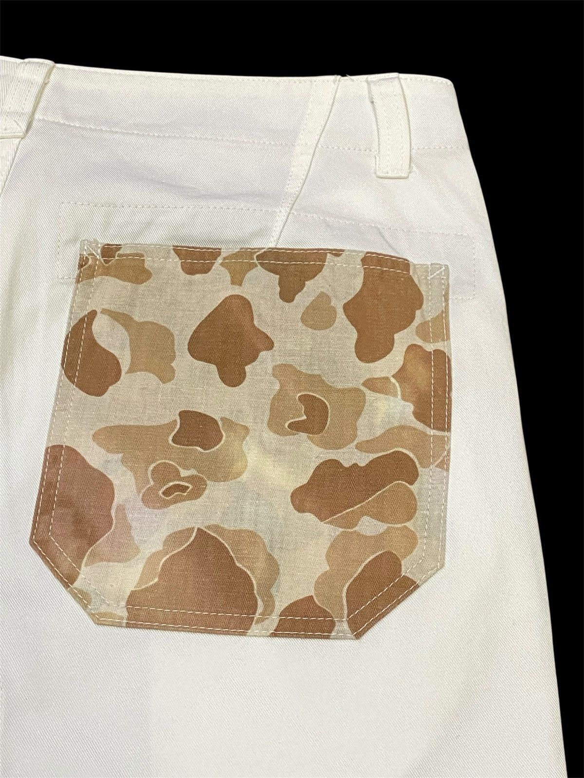 Junya Watanabe Junya Watanabe CDG Camouflage Cotton Twill Short Pants Size US 32 / EU 48 - 5 Thumbnail