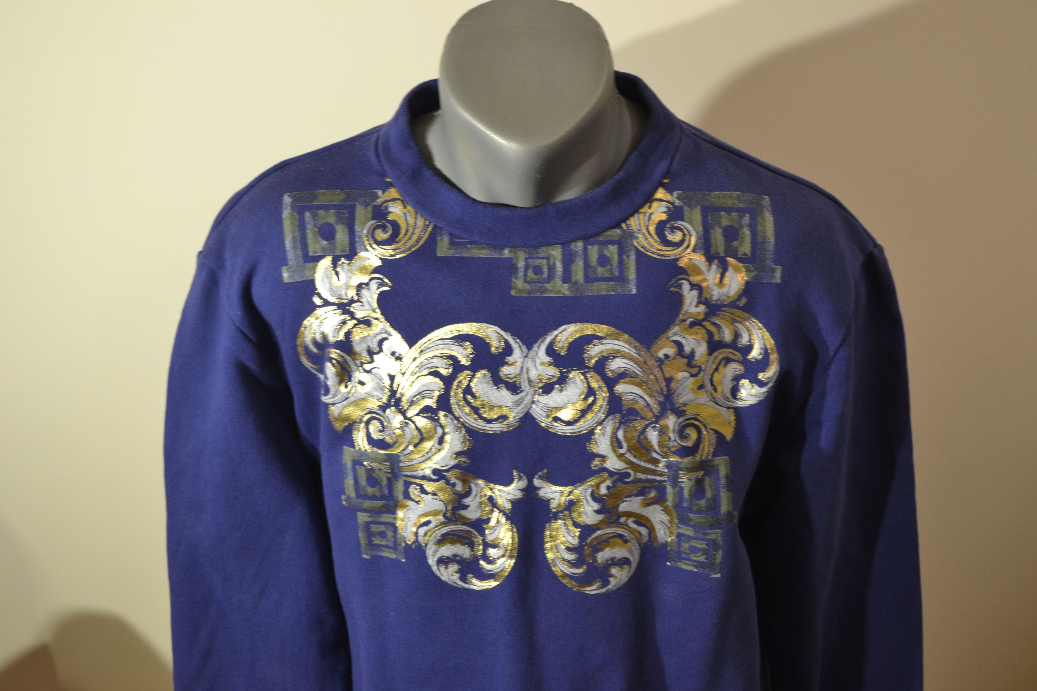 Versace Rare Vintage Versace Collection Baroque Sweatshirt XL Size US XL / EU 56 / 4 - 3 Thumbnail