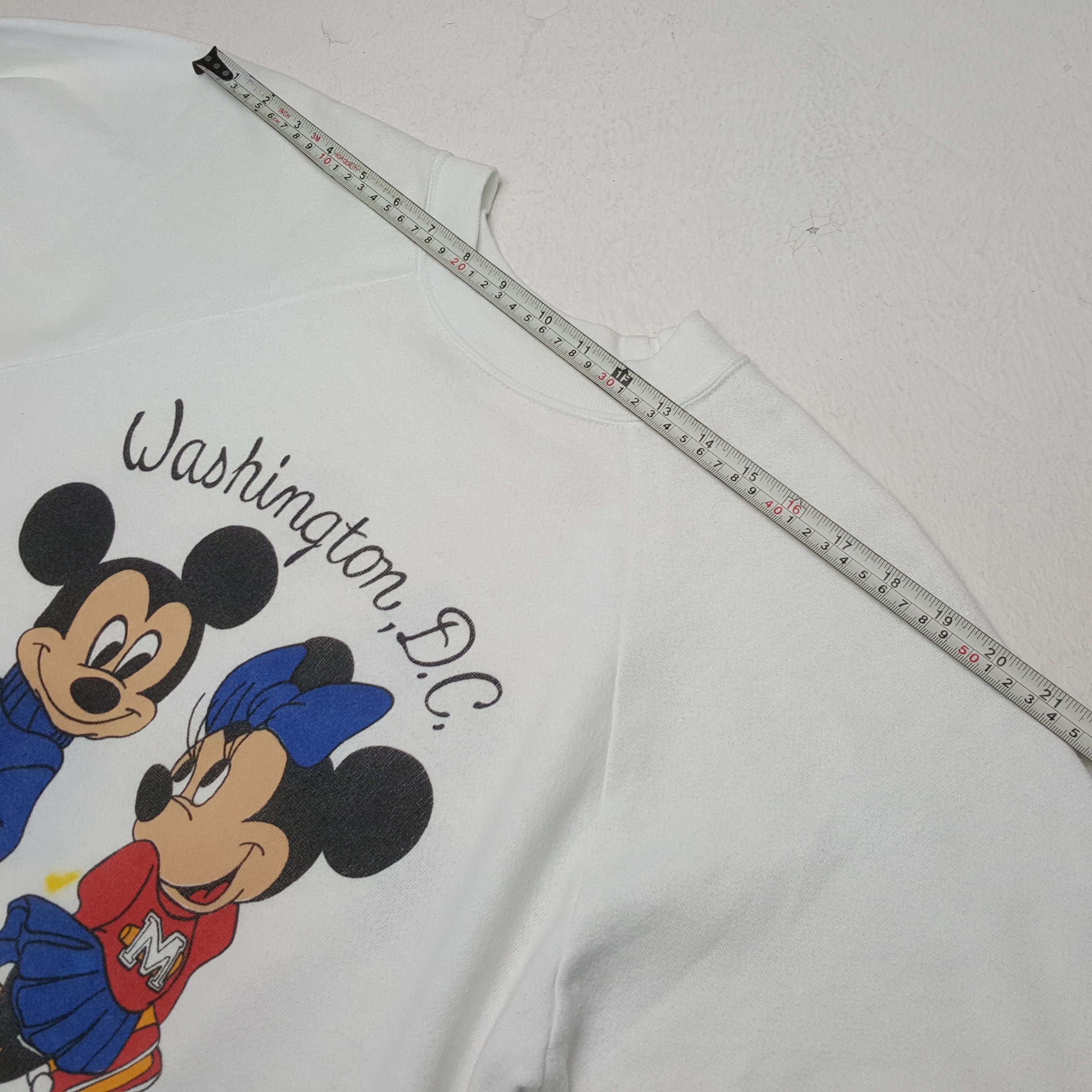 Disney × Mickey Mouse × Vintage DISNEY MICKEY MOUSE Washington DC Vintage Sweatshirt Size US M / EU 48-50 / 2 - 5 Thumbnail