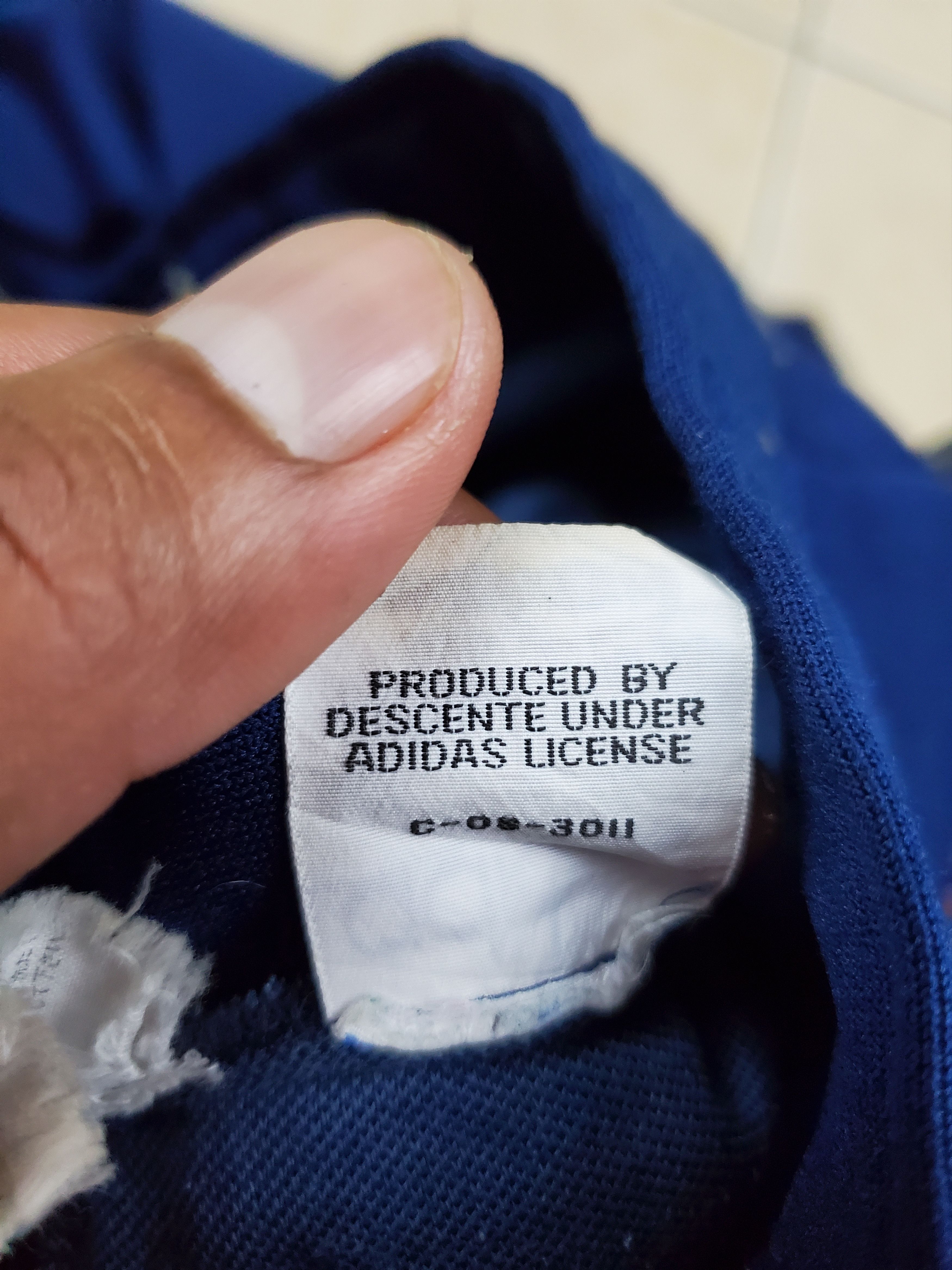 Adidas × Vintage Vintage Adidas West Germany Blue Size US 28 / EU 44 - 6 Thumbnail