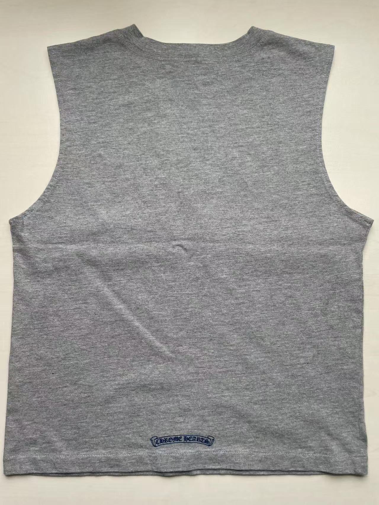 Chrome Hearts Chrome Hearts Triple Cross Hollywood Women Grey Tank Top Size XS / US 0-2 / IT 36-38 - 5 Thumbnail