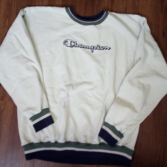 Champion Vintage 90s Champion Spell Out Crewneck Sweatshirt Size US XXL / EU 58 / 5 - 2 Thumbnail