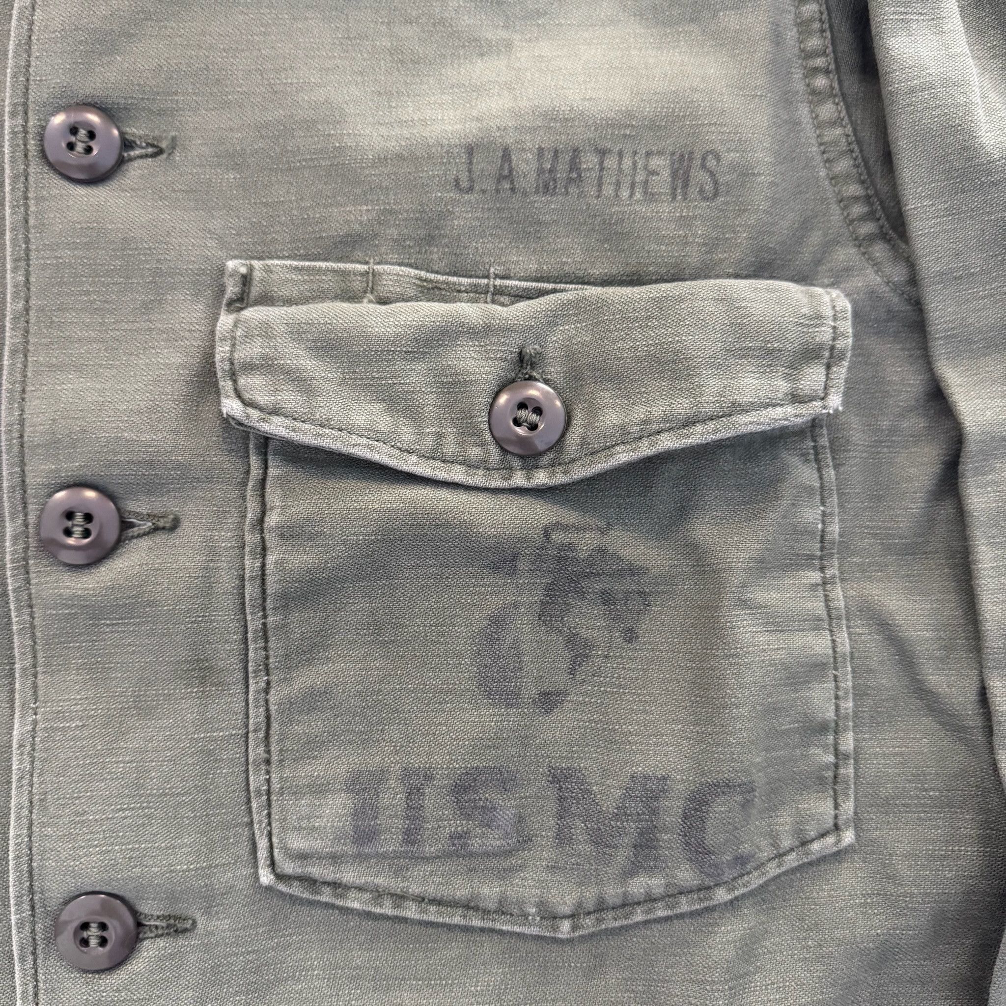 Other Green OG 107 USMC Military Shirt Size US S / EU 44-46 / 1 - 3 Thumbnail