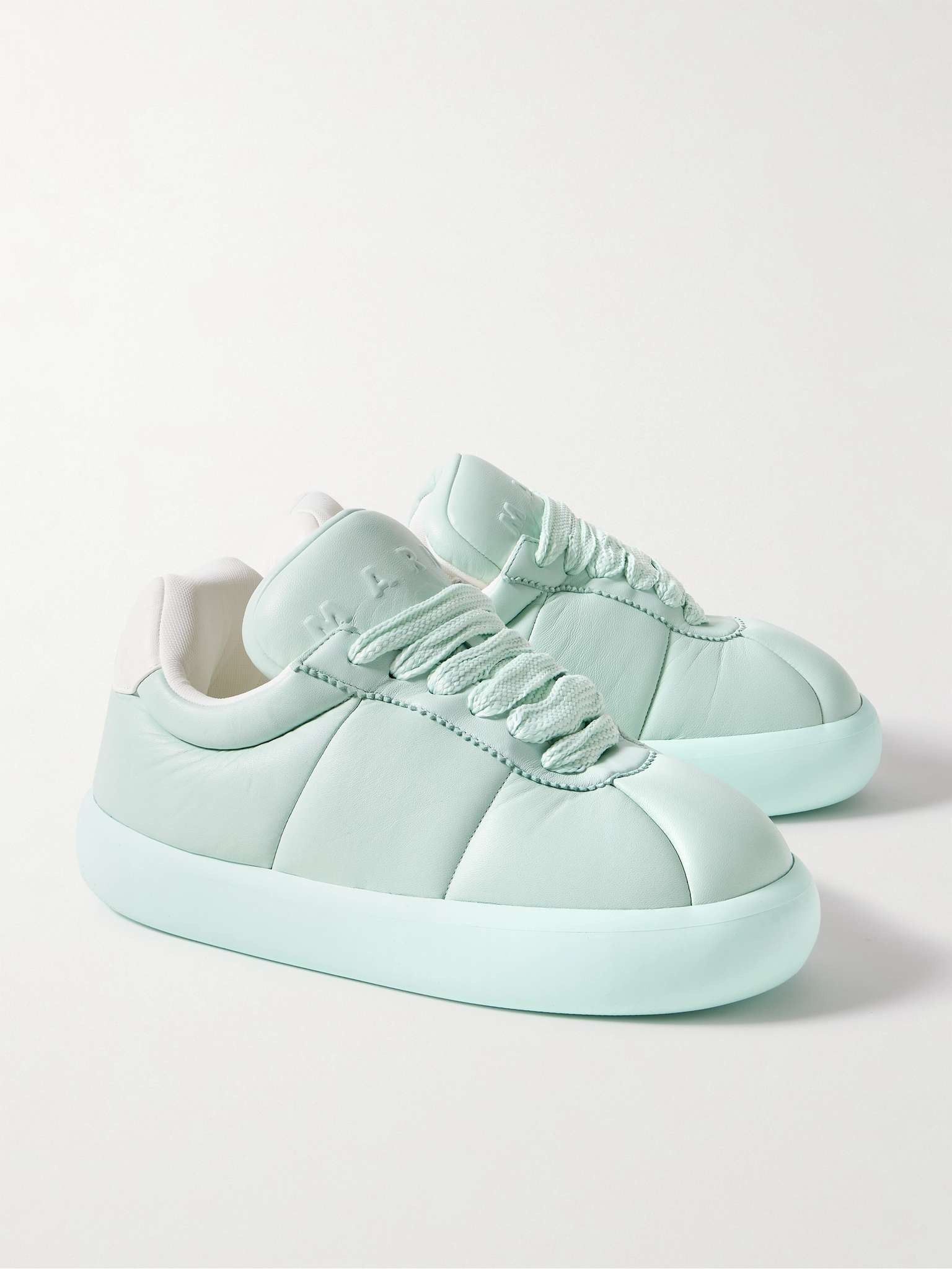 Marni o1w1db10925 Sneakers in Sky Blue Size US 12 / IT 42 - 2 Thumbnail