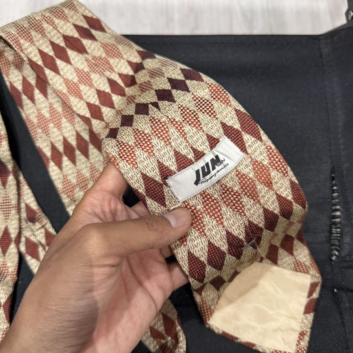 Jun Takahashi JUN men ties neckties silk patterned argyle Size ONE SIZE - 4 Thumbnail