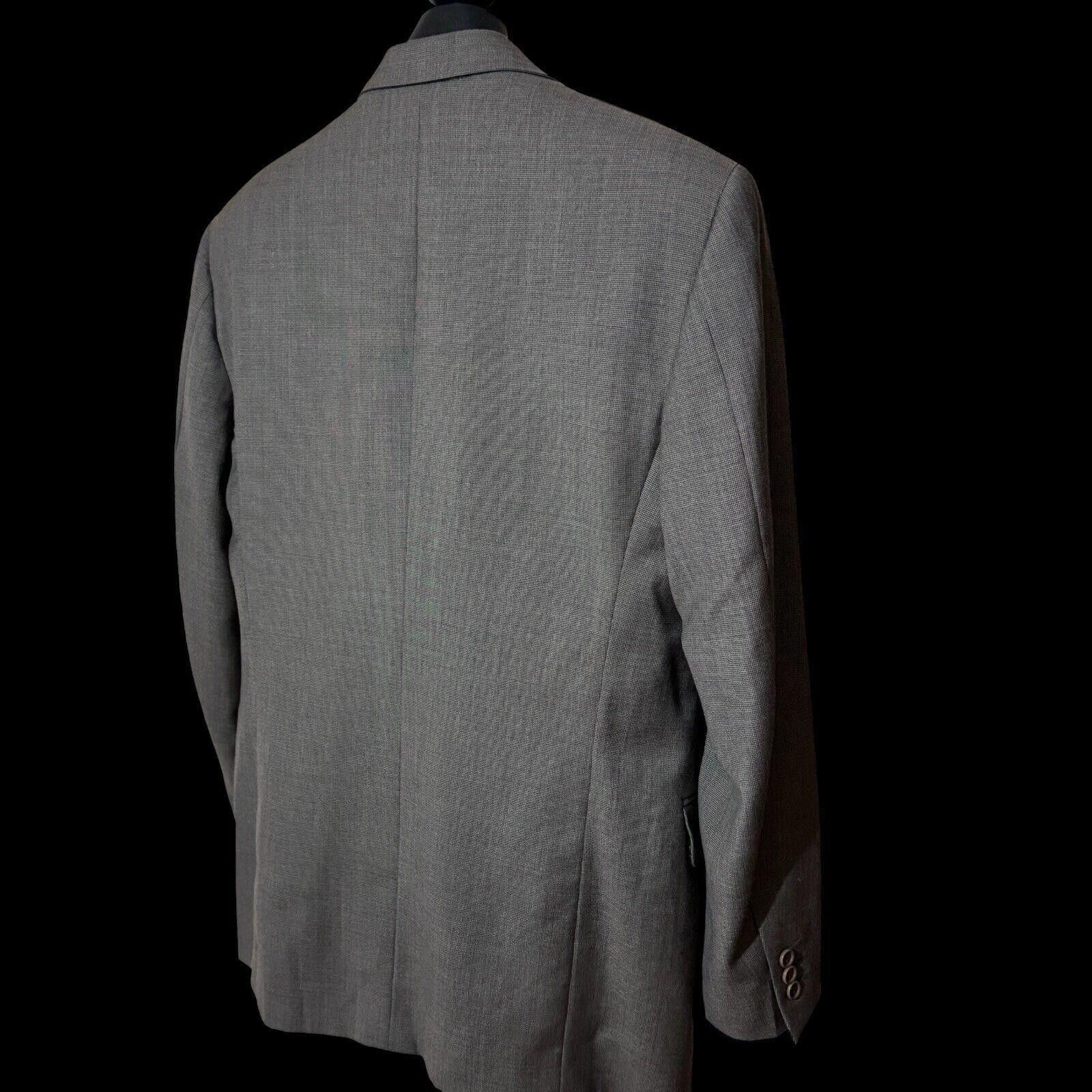 Canali Canali Gray Check 3 Button Sport Coat Jacket Sz 50 R NEW Size 38R - 2 Thumbnail