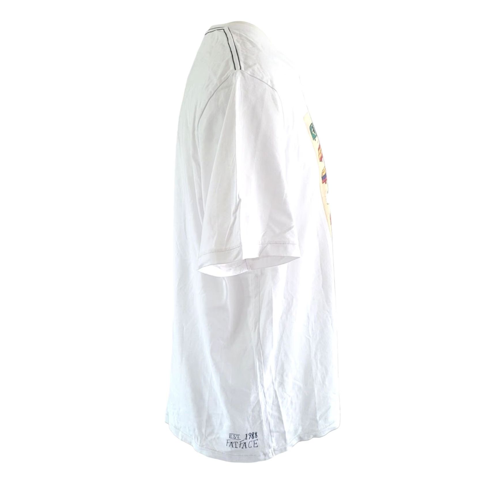 FatFace Fat Face Brazil 2014 Camper Van Print T-Shirt XXL Men White - Fat Face - T-Shirt - XXL - White - Brazil 2014 - Men's Shirt Size US XXL / EU 58 / 5 - 2 Thumbnail