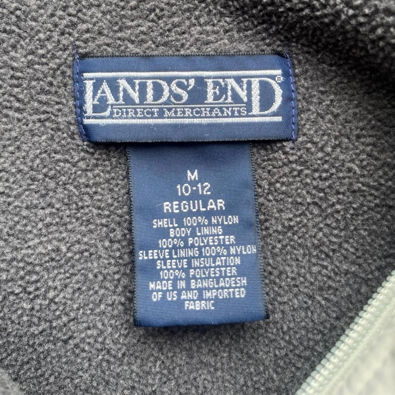 Lands' End Vintage Lands End Men's Thermolite Windbreaker Zip-Up Jacket Size US L / EU 52-54 / 3 - 4 Thumbnail