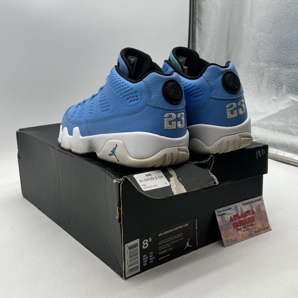 Jordan Brand Air Jordan 9 Low Pantone Size US 8.5 / EU 41-42 - 4 Thumbnail