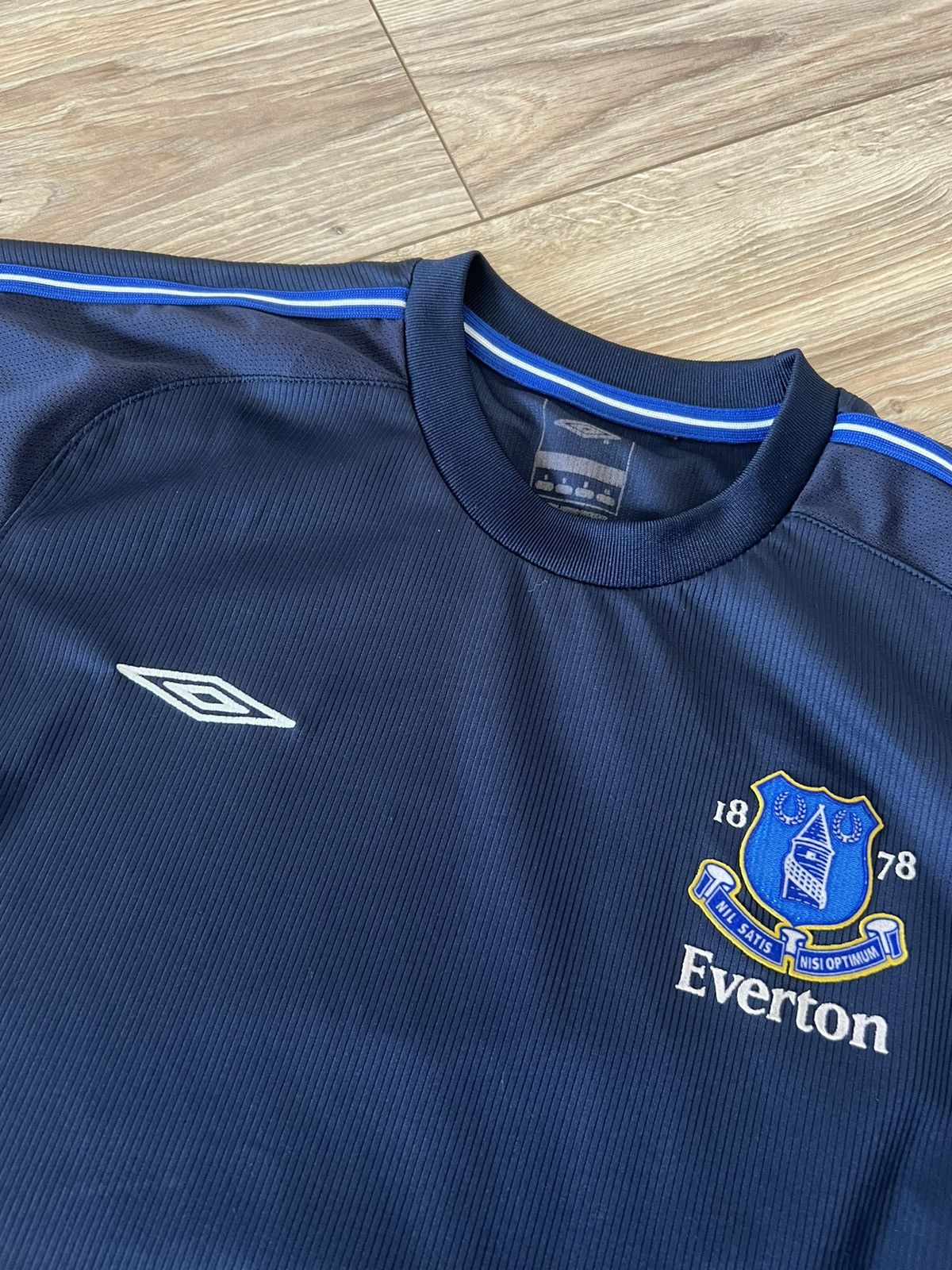 Vintage Soccer Jersey Umbro Everton 00s Vintage Training Size US S / EU 44-46 / 1 - 4 Thumbnail