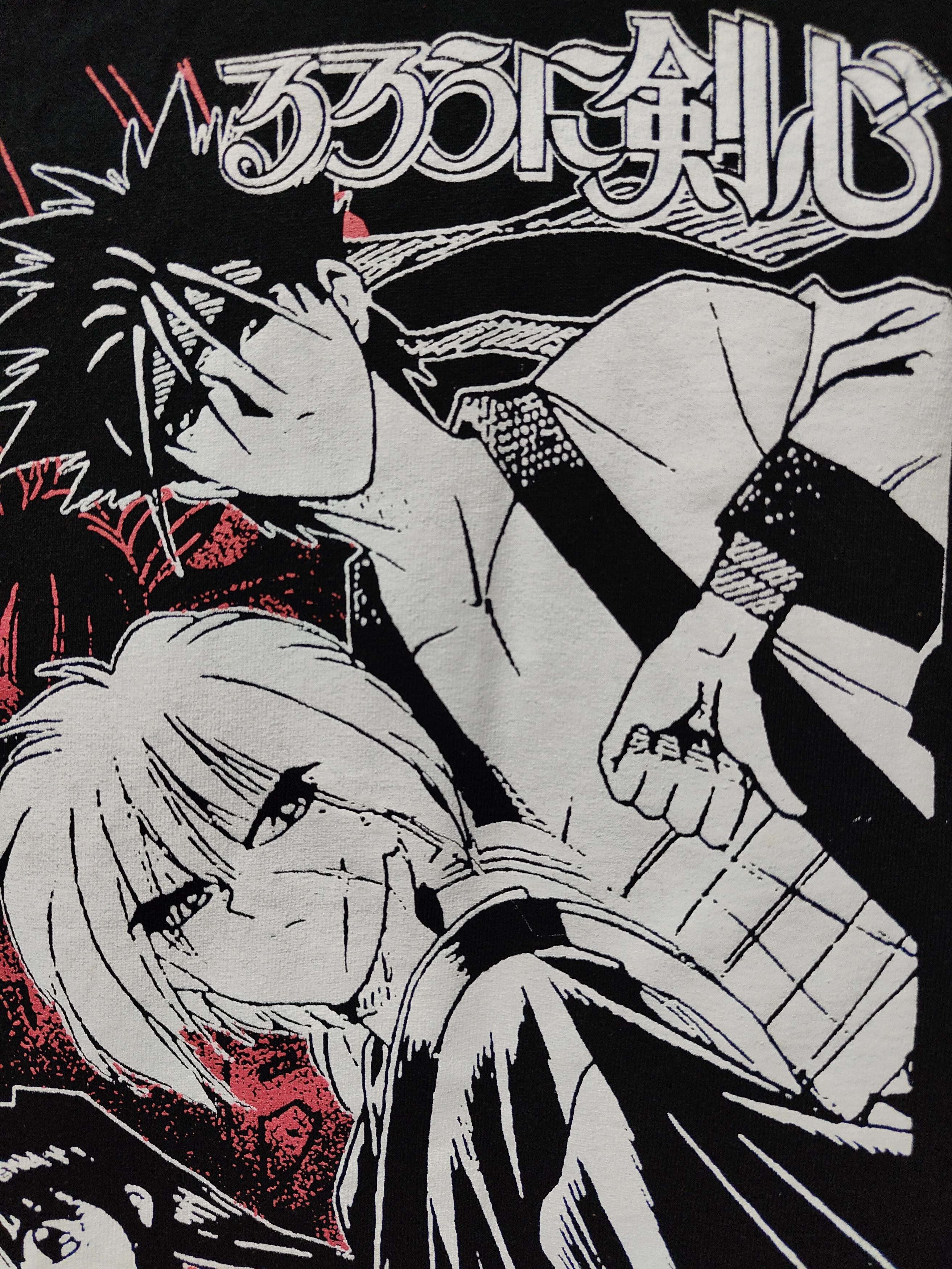 Anime Samurai X Kenshin Himura T-shirt Size US XL / EU 56 / 4 - 6 Thumbnail
