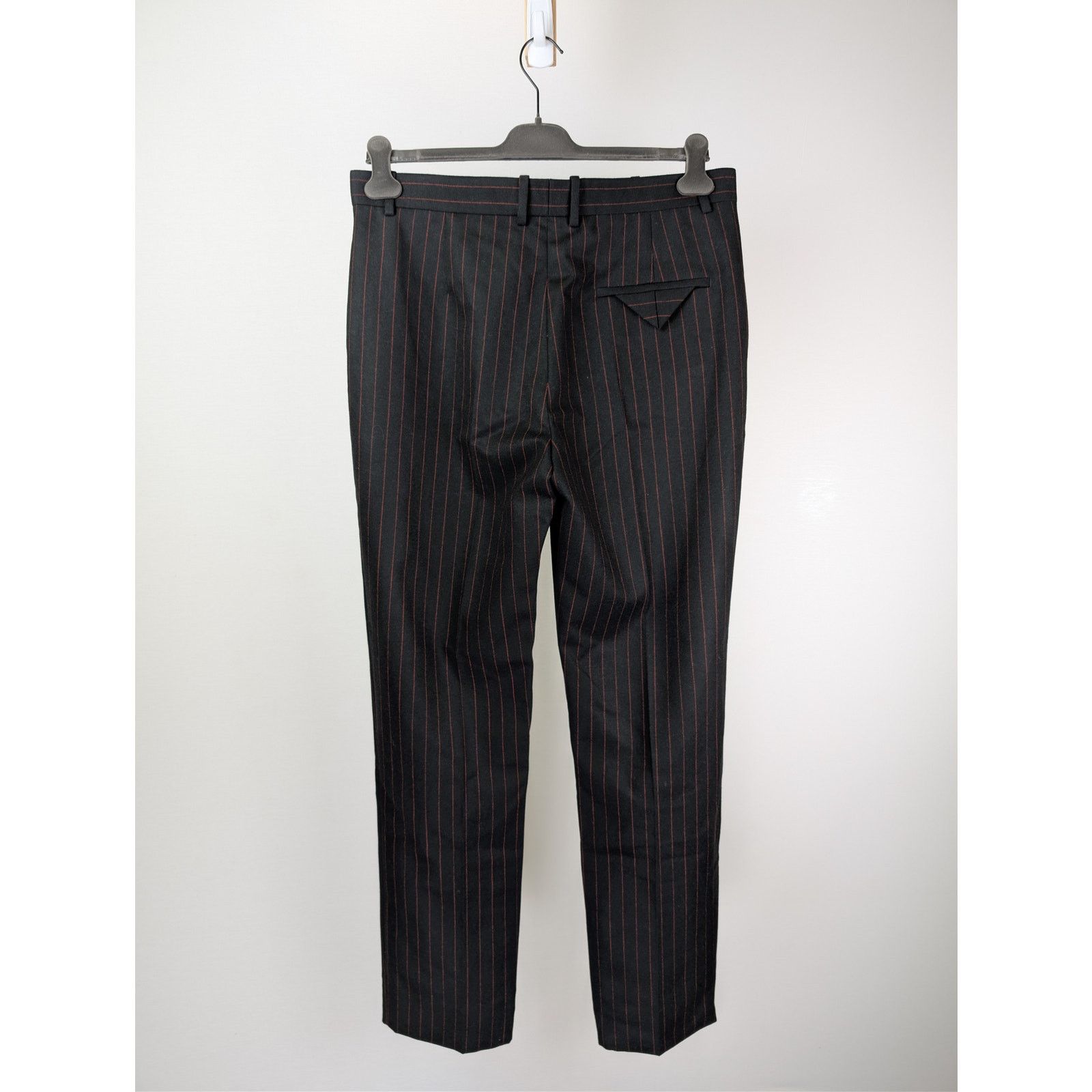 Bottega Veneta o1rshd1 Classic Wool Pinstripe Trousers Casual Pants Size US 34 / EU 50 - 9 Thumbnail