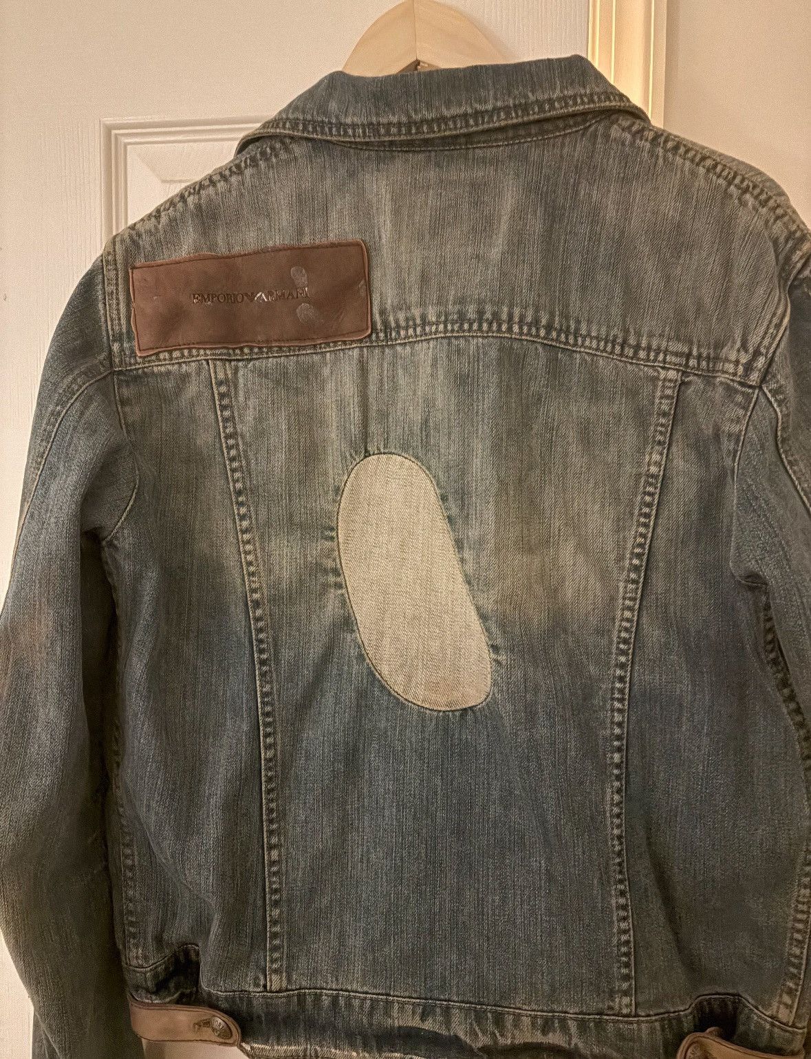 Emporio Armani Armani Vintage Denim Jacket Size US S / EU 44-46 / 1 - 3 Thumbnail