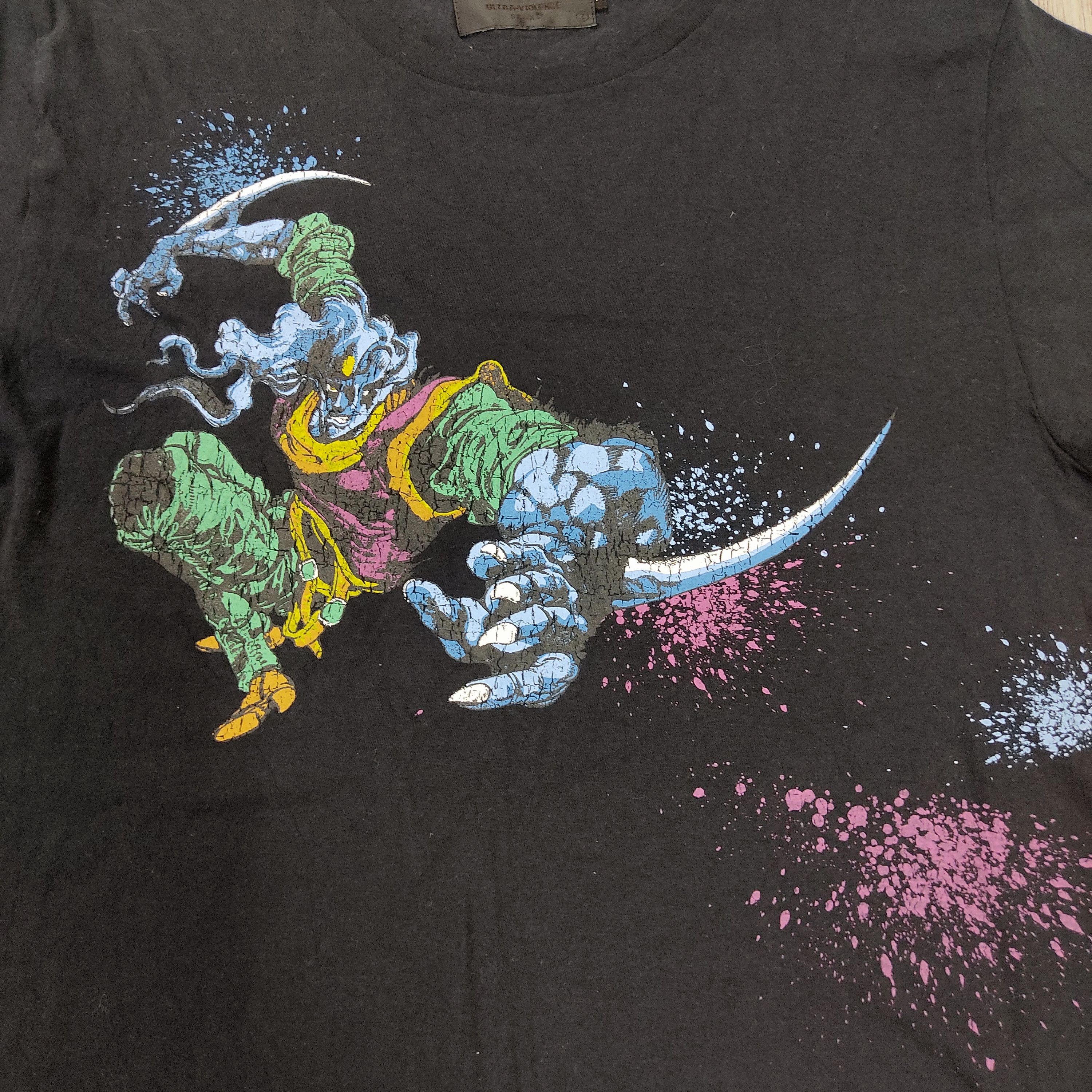 Anime Ultra Violence Jojo's Bizzare Adventure Hirohiko Araki Tee Size US M / EU 48-50 / 2 - 6 Thumbnail