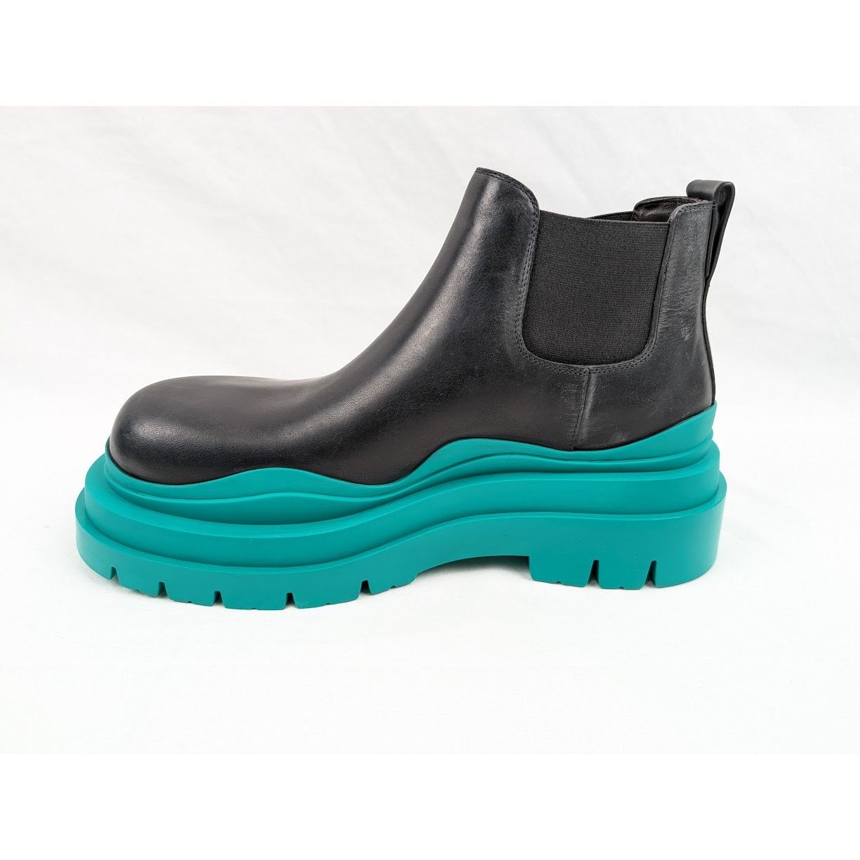 Bottega Veneta o1rshd1 Military Calf Tire Boots in Black 43.5 Size US 10.5 / EU 43-44 - 12 Thumbnail