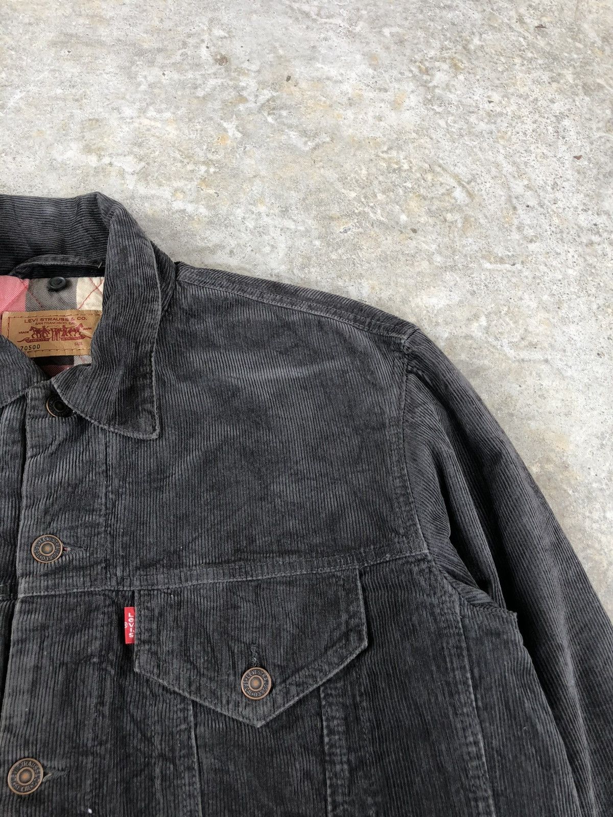 If Six Was Nine Y2k 2005 Levi’s Blanket Lined Corduroy Jacket Size US L / EU 52-54 / 3 - 10 Thumbnail