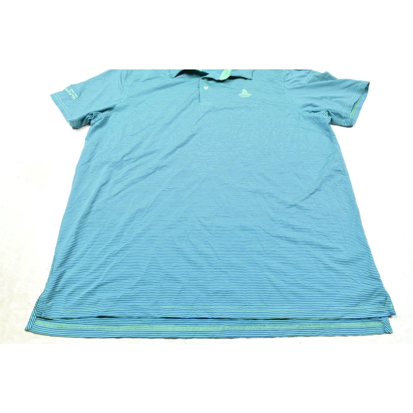 Southern Tide Southern Tide Polo Shirt XL Blue Striped Short Sleeve Stretch Logo Vintage: No Size US XL / EU 56 / 4 - 5 Thumbnail