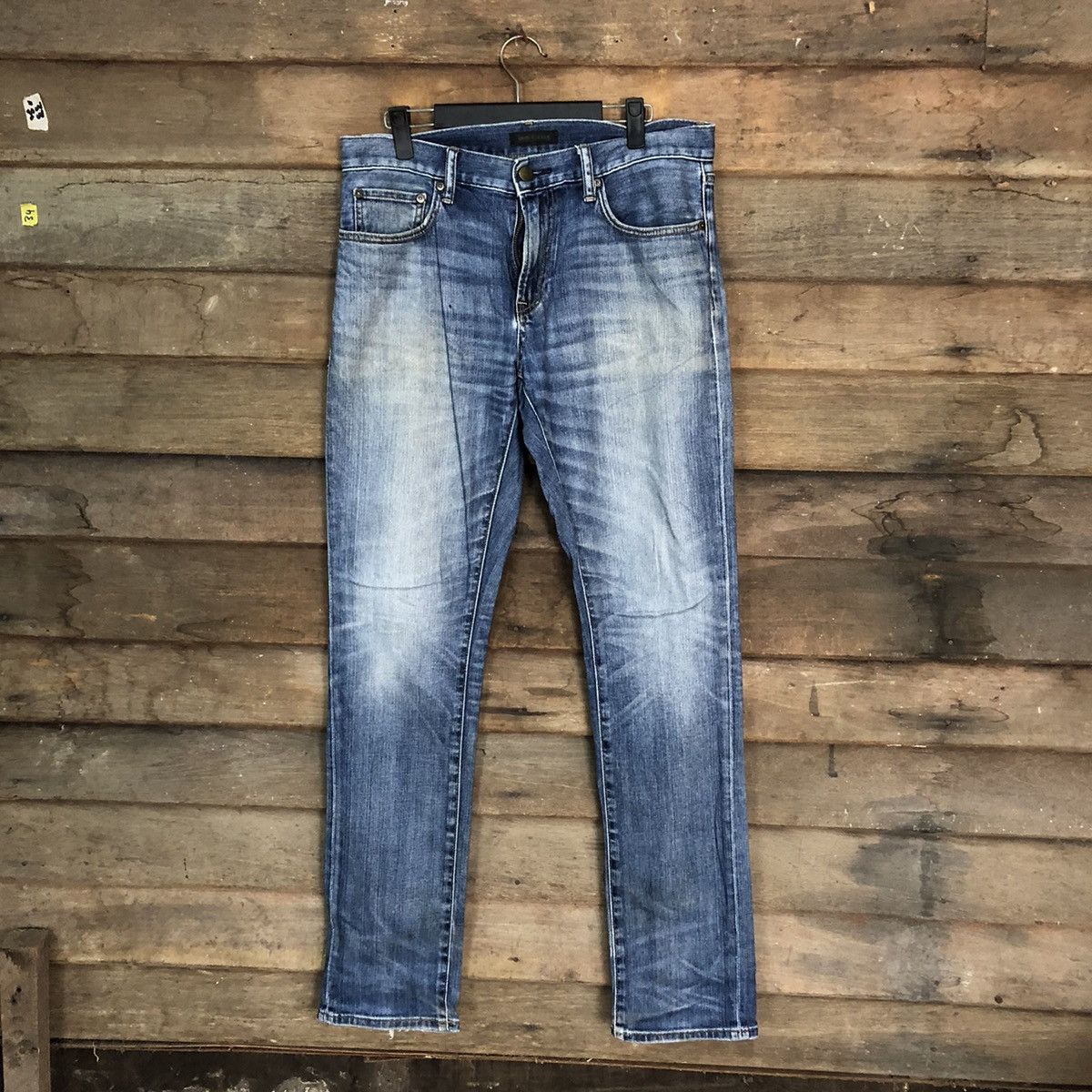 Faded Glory Uniqlo faded japan Jeans Blue Denim Pants #7310 Size US 32 / EU 48 - 1 Thumbnail