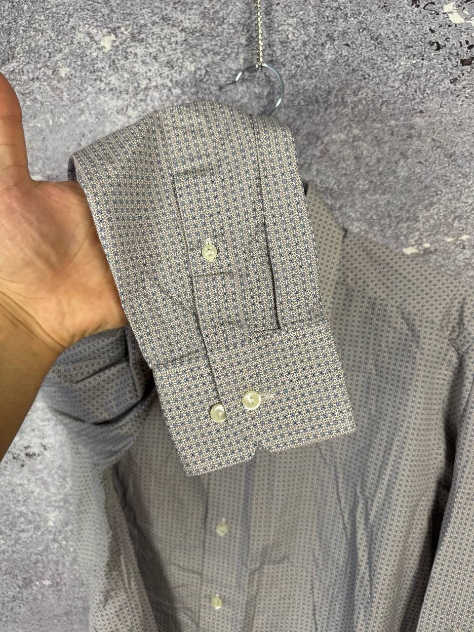 Eton Eton Shirt Mens 16 41 Floral All Over Print AOP Dress Formal Size US M / EU 48-50 / 2 - 10 Thumbnail