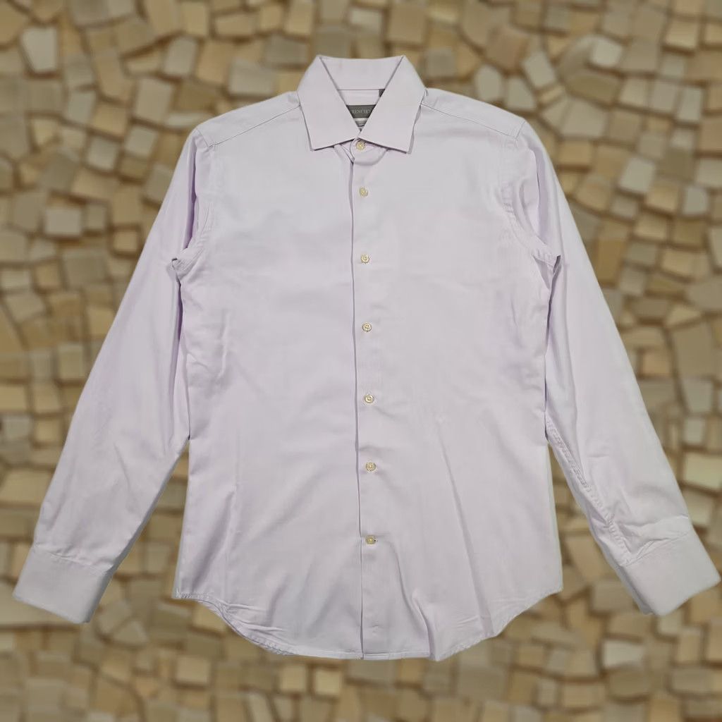 Vintage Frencheye Shirt Mens 15 Purple Long Sleeves Cotton Button Size US M / EU 48-50 / 2 - 1 Thumbnail