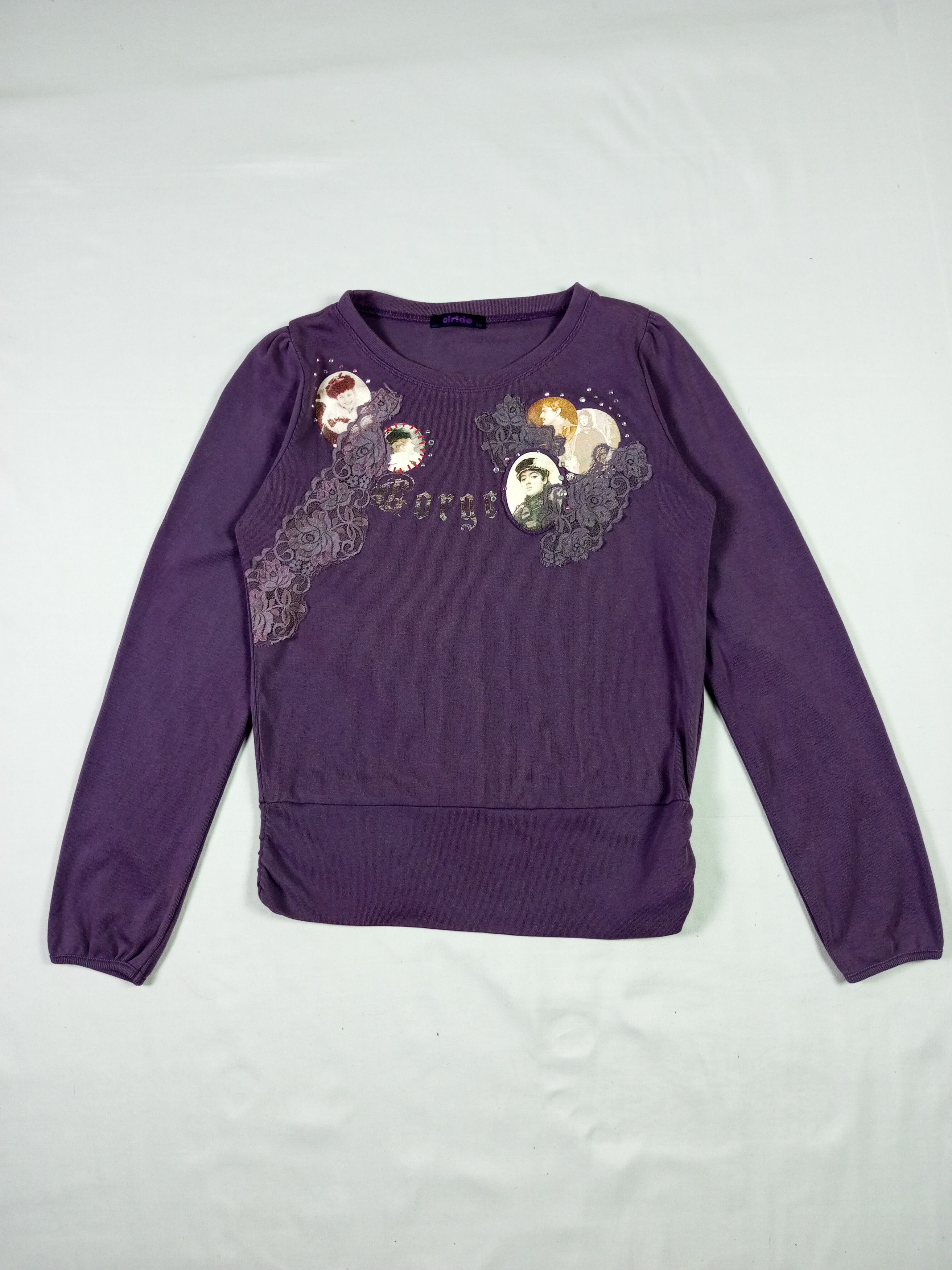 If Six Was Nine Vintage y2k CLRIDE Japanese Brand Long Sleeve T shirt Size M / US 6-8 / IT 42-44 - 1 Thumbnail