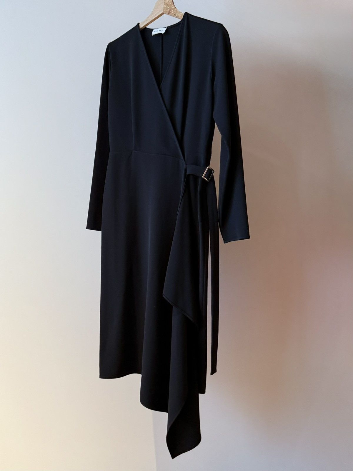 Other P.A.R.O.S.H. Black Dress (Wrap Style) Size M / US 6-8 / IT 42-44 - 1 Thumbnail
