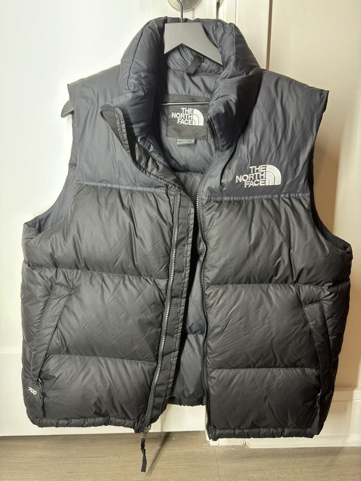 ダウンベスト THE NORTH FACE Men's 1996 Eco Nuptse Vest STEEL GRAY NV1DQ55 The North Face Men's 1996 Retro Nuptse Vest | Grailed
