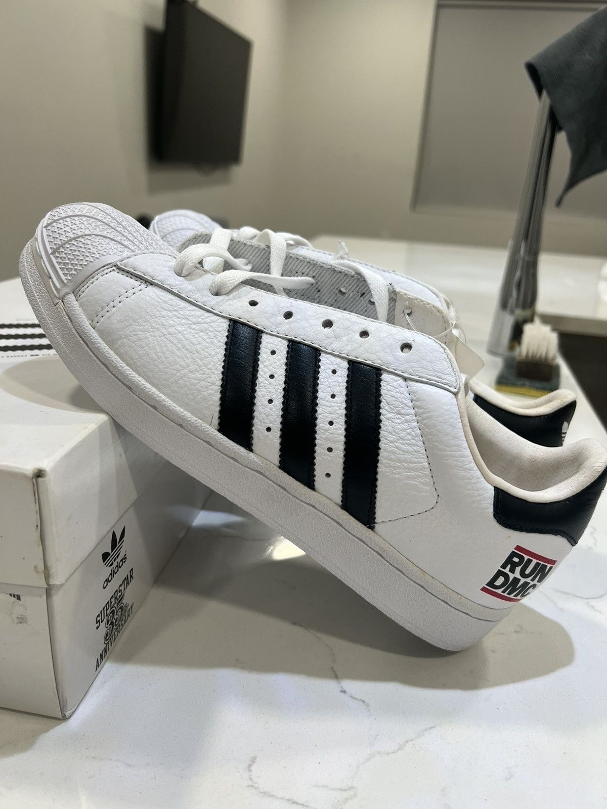 Adidas Adidas superstar 1 music RUN DMC sz 7.5 Size US 7.5 / EU 40-41 - 1 Thumbnail
