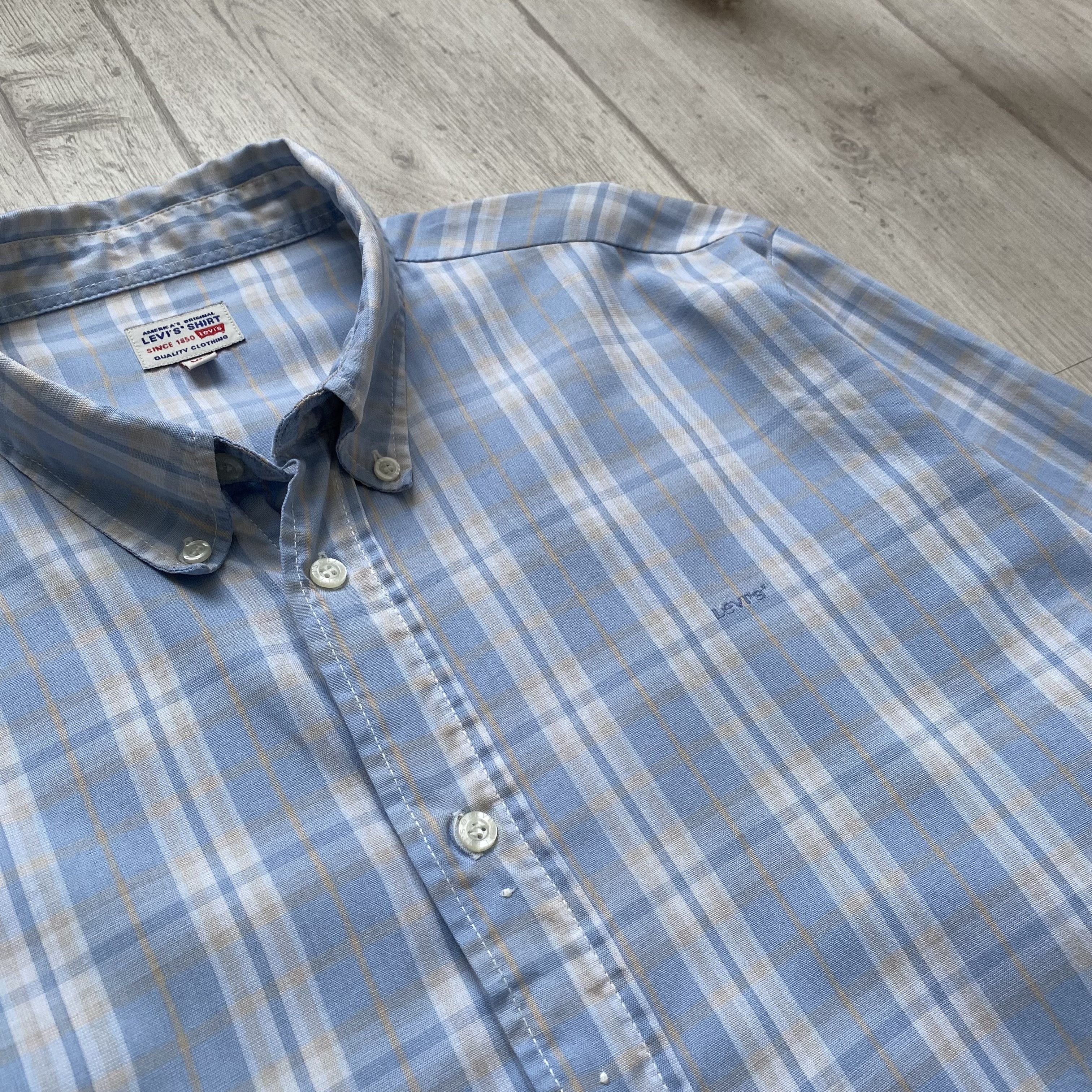 Levi's Vintage Clothing 👔 Vintage 90s Levi's Flannel Shirt Travis Scott style Y2K Size US XL / EU 56 / 4 - 6 Thumbnail