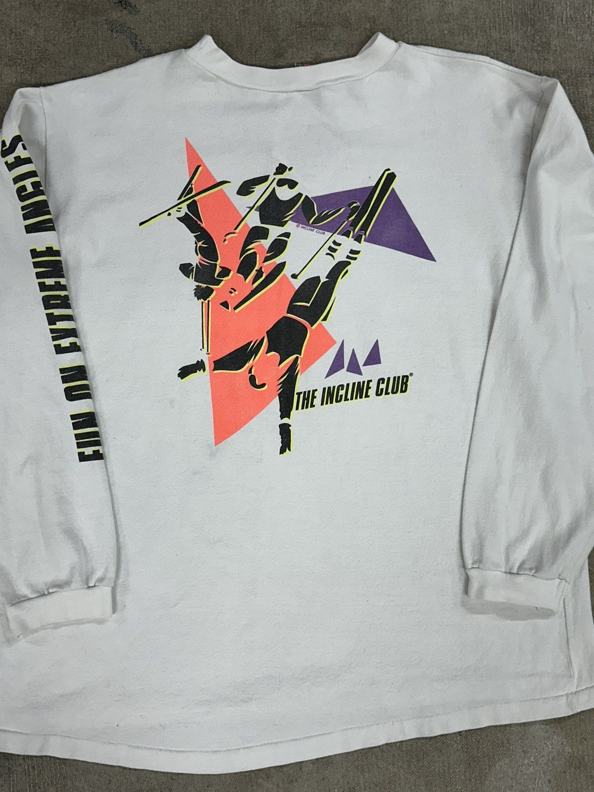 Vintage Vintage 90s The Incline Club Ski Mockneck Long Sleeve Shirt Size US XL / EU 56 / 4 - 3 Thumbnail