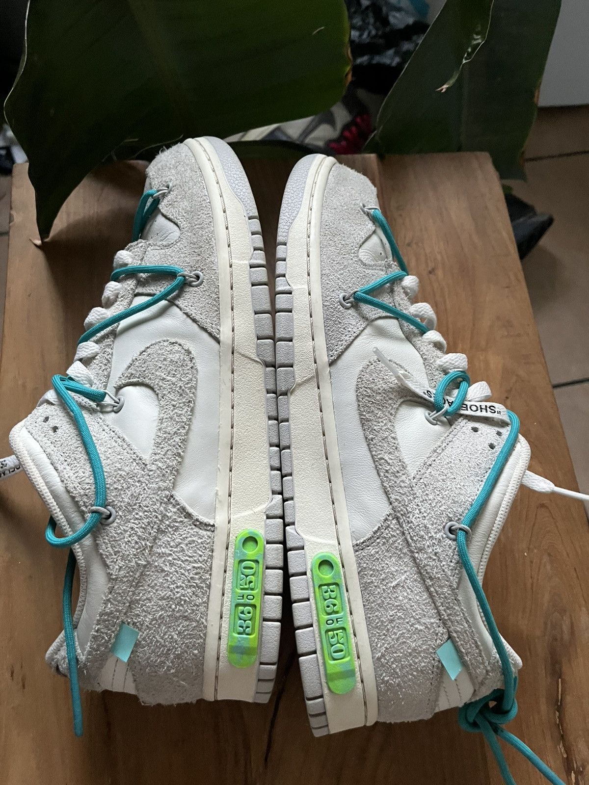 Nike Nike Dunk Off White Lot 36 Size US 12 / EU 45 - 2 Thumbnail