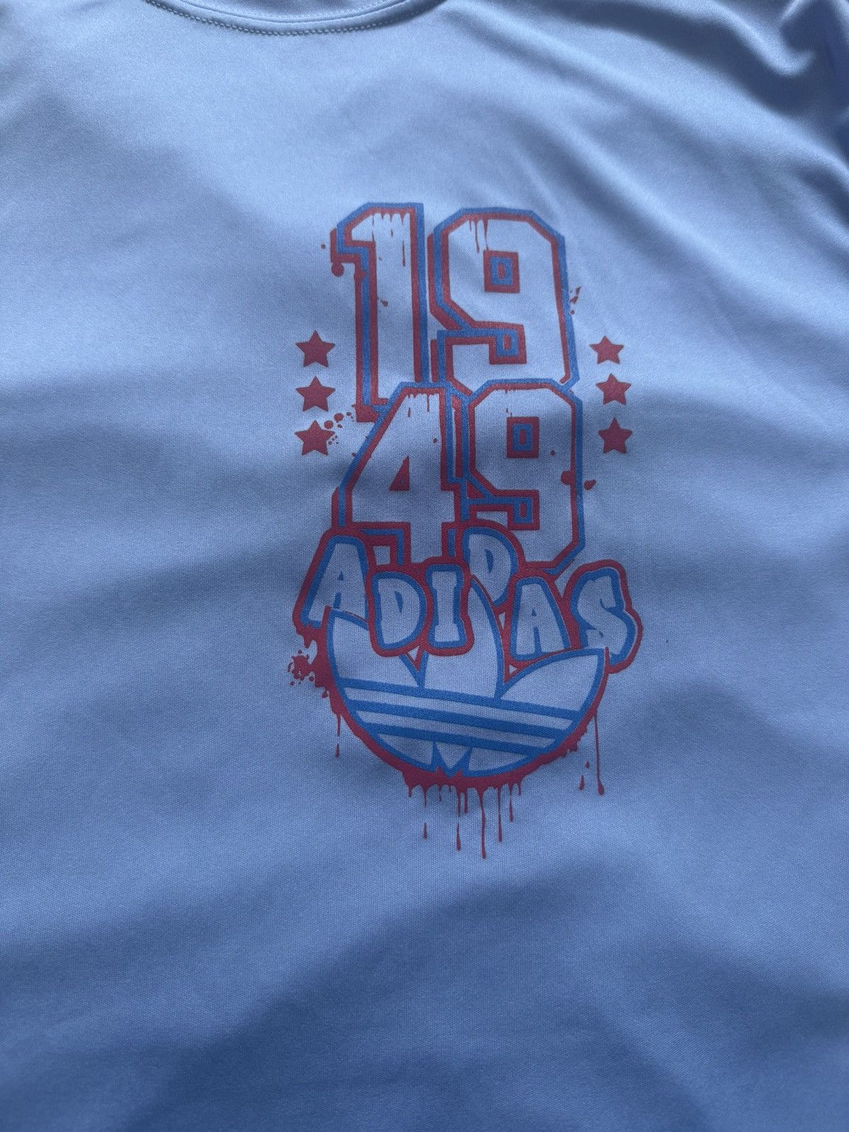 Adidas Adidas 1949 Blue Graphic Tee Men’s Medium Size US M / EU 48-50 / 2 - 5 Thumbnail