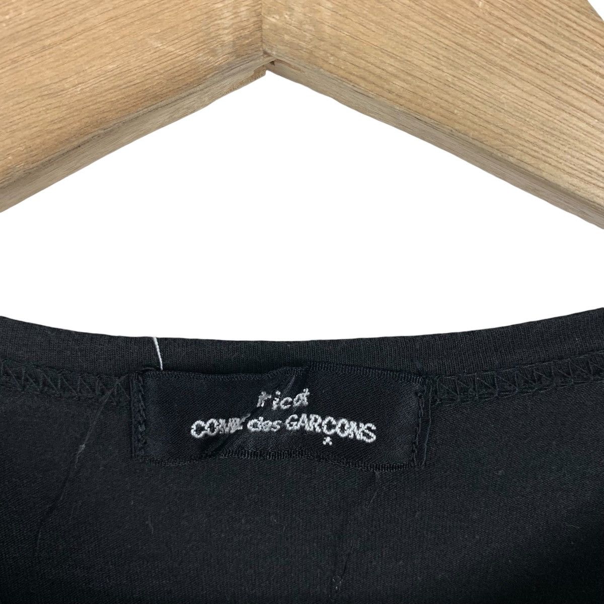 Comme des Garcons TRICOT Comme des Garçons AD 2005 plain short sleeve tee Size XS / US 0-2 / IT 36-38 - 3 Thumbnail
