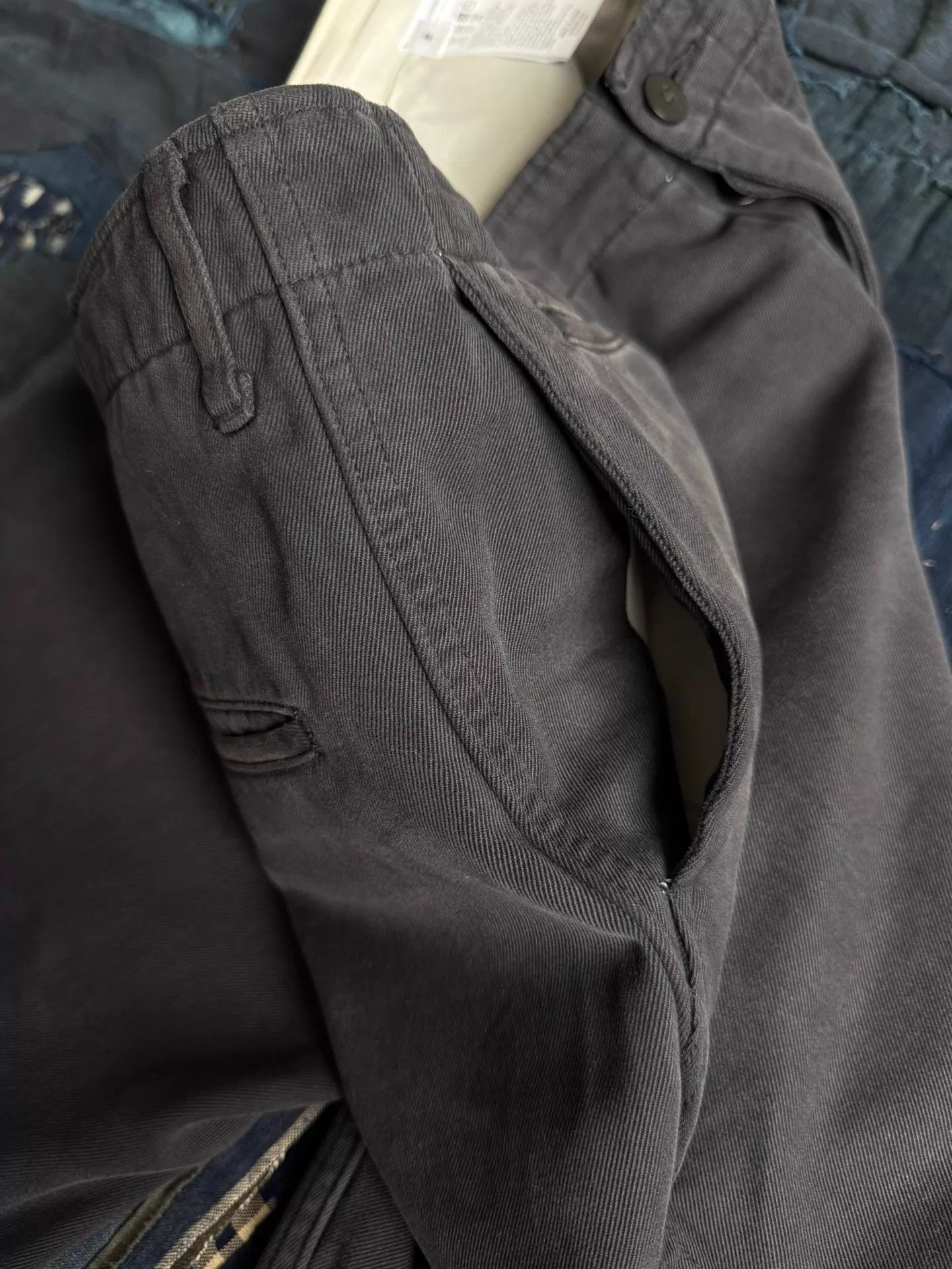 Visvim VISVIM 24AW FIELD CHINO PANTS DMGD Black 2 Size US 32 / EU 48 - 6 Thumbnail