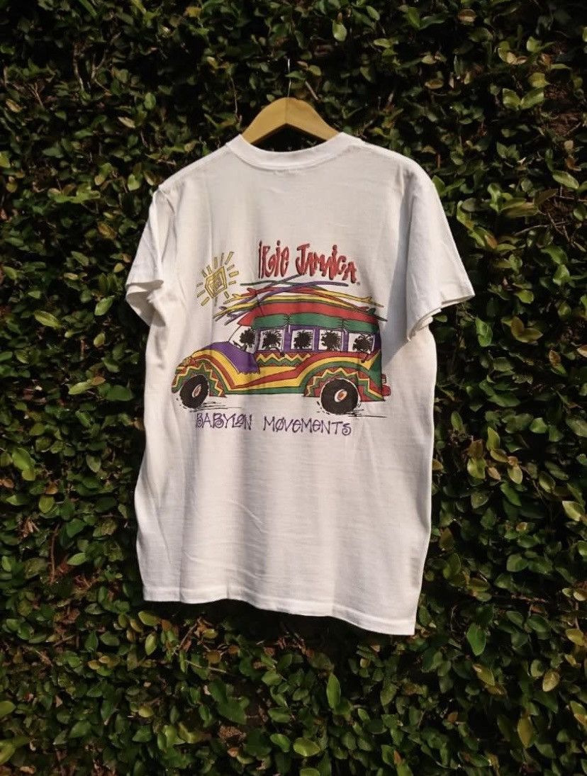 Vintage Vintage Shirt IRIE JAMAICA 90’ single stitch Size US M / EU 48-50 / 2 - 2 Thumbnail
