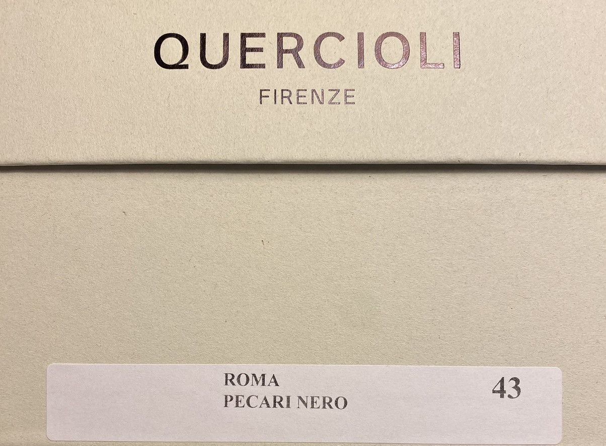 Quercioli Bufalo leather Quercioli shoes Size US 9 / EU 42 - 11 Thumbnail